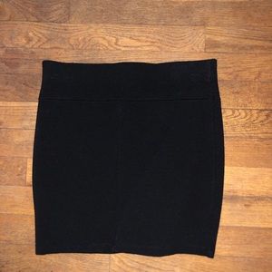 black pencil skirt
